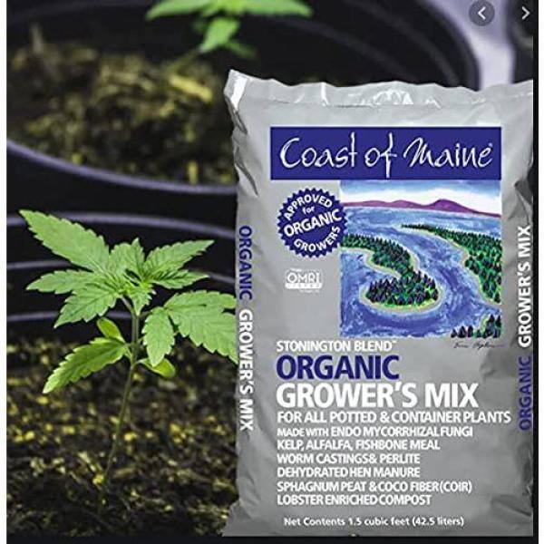 Stonington Blend Organic Growers Potting Soil Mix (8-Pack) 8 x 1cbSBPGM1.5CF