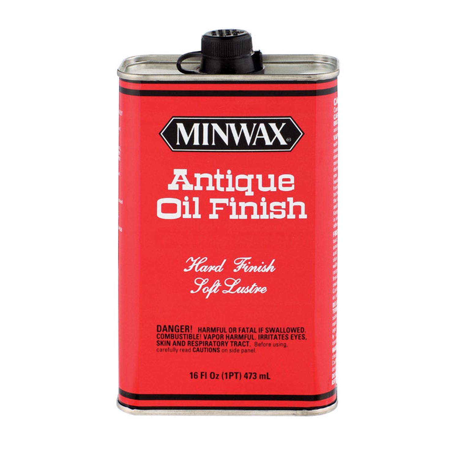 Minwax Antique Oil Finsh Transparent Satin Amber Oil-Based Acrylic Antique Oil Finish 1 pt