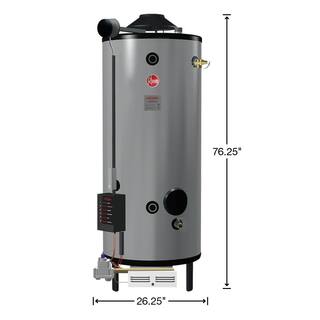 Rheem Commercial Universal Heavy Duty 91 Gal. 199.9K BTU Liquid Propane Tank Water Heater G91-200-1 LP