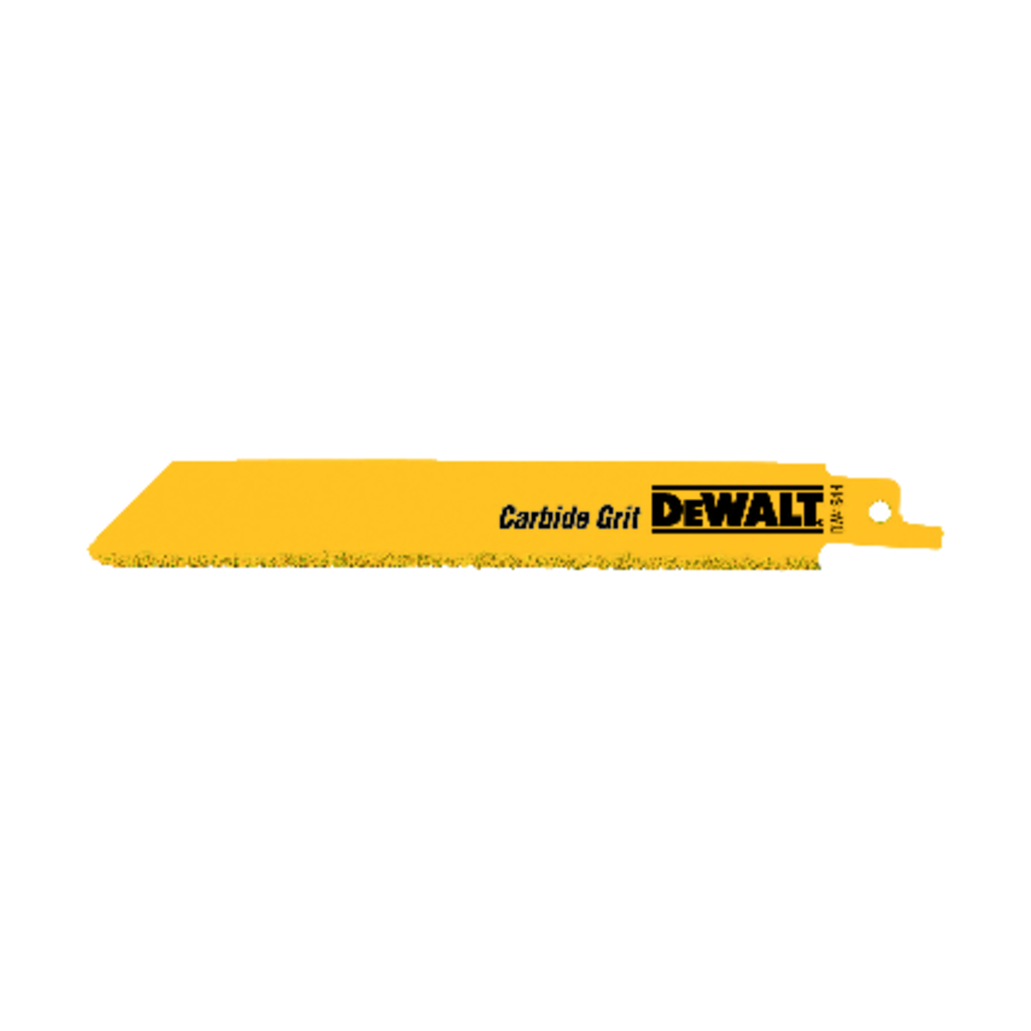 DW 6 in. Carbide Grit Reciprocating Saw Blade 6 TPI 5 pk