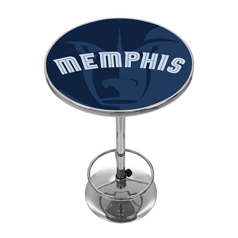 Memphis Grizzlies Chrome Pub Table