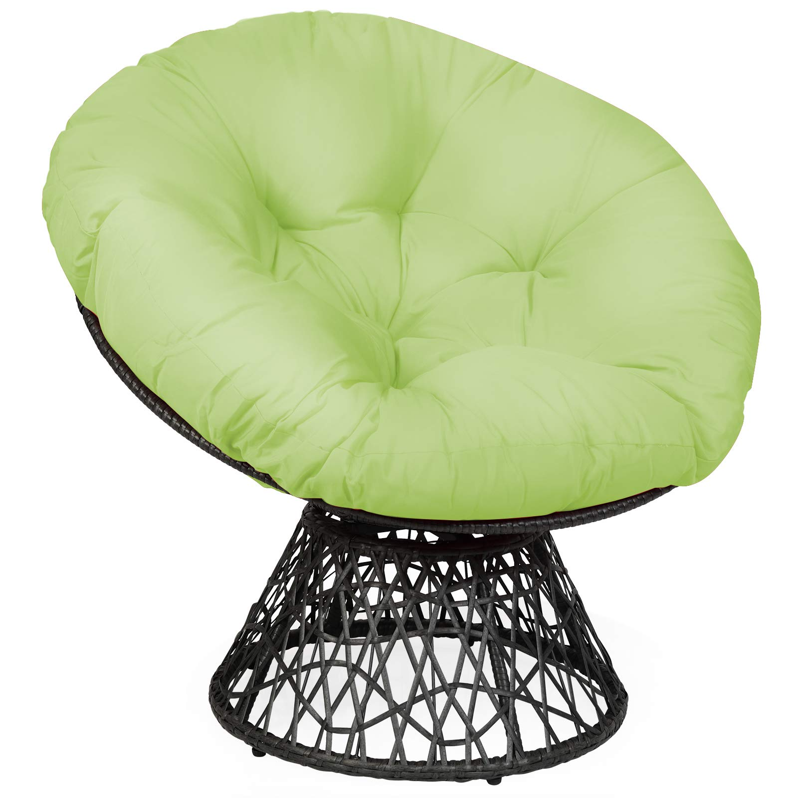 Giantex Rattan Round Papasan Chair