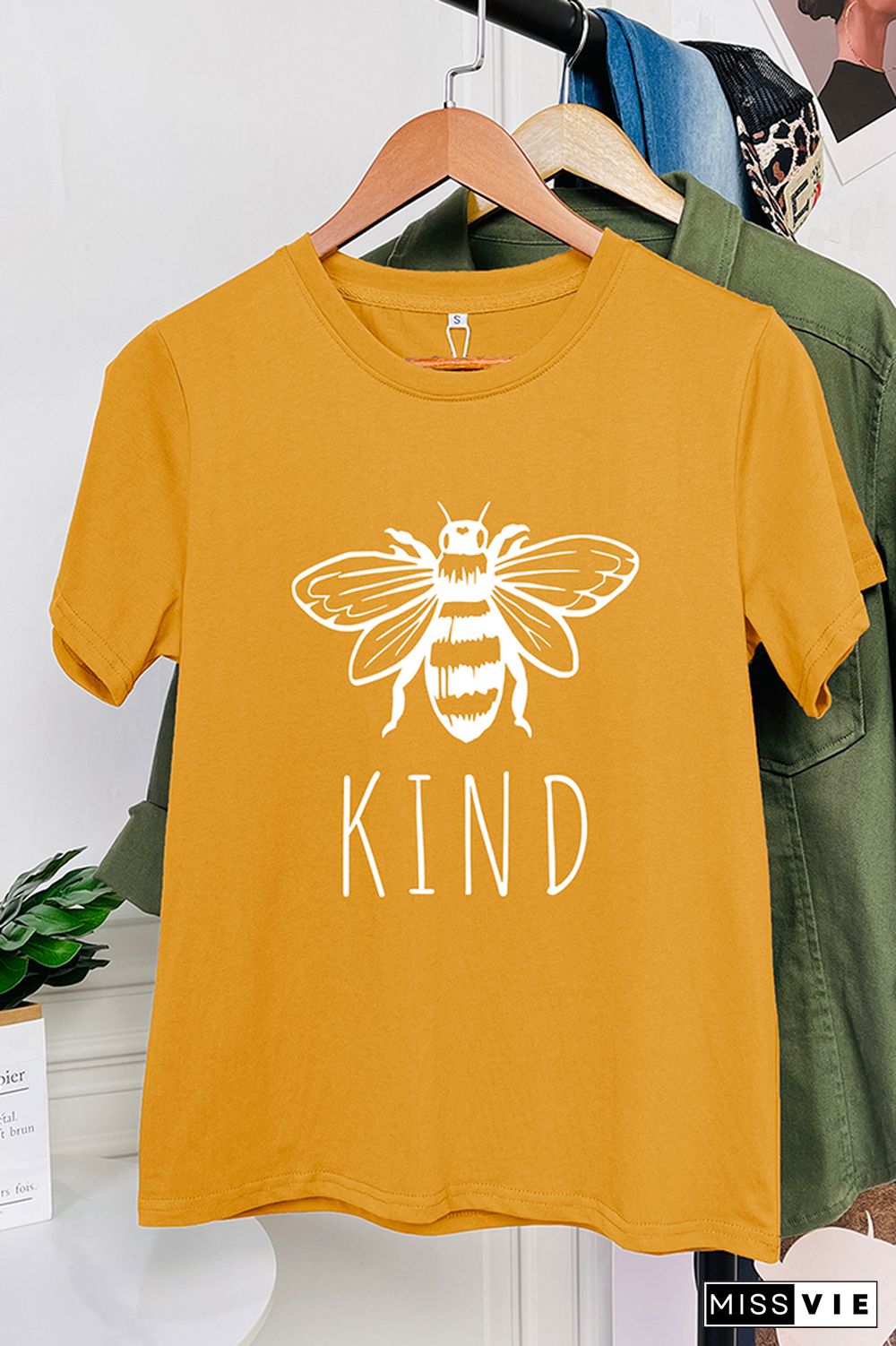 Be Kind Short Sleeve Graphic Tee Wholesale