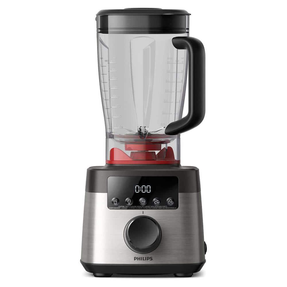 Philips 68 oz Avance Collection 10Speed Blender Stainless SteelBlack Blender with ProBlend Extreme Technology