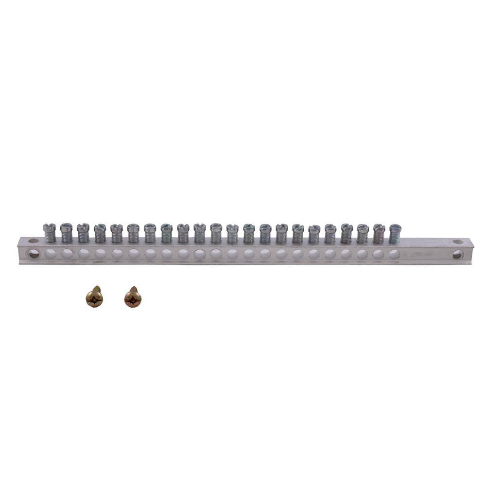 GE PowerMark Gold 24-Hole Grounding Bar Kit TGK24CP