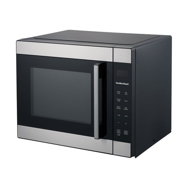 1.6 cu. ft. Sensor Cook Countertop Microwave Oven， 1100 Watts， Stainless Steel - none