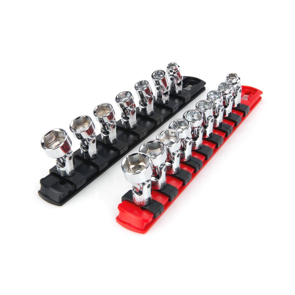 TEKTON SHD90205 1/4 in. Drive Universal Joint Socket Set (16-Piece)