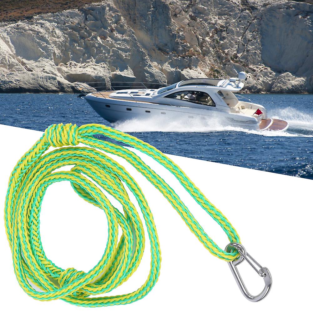 2.4m/8ft Boat Safety Rope Dock Mooring Rope Accessories For Yacht Kayak Sail Boat