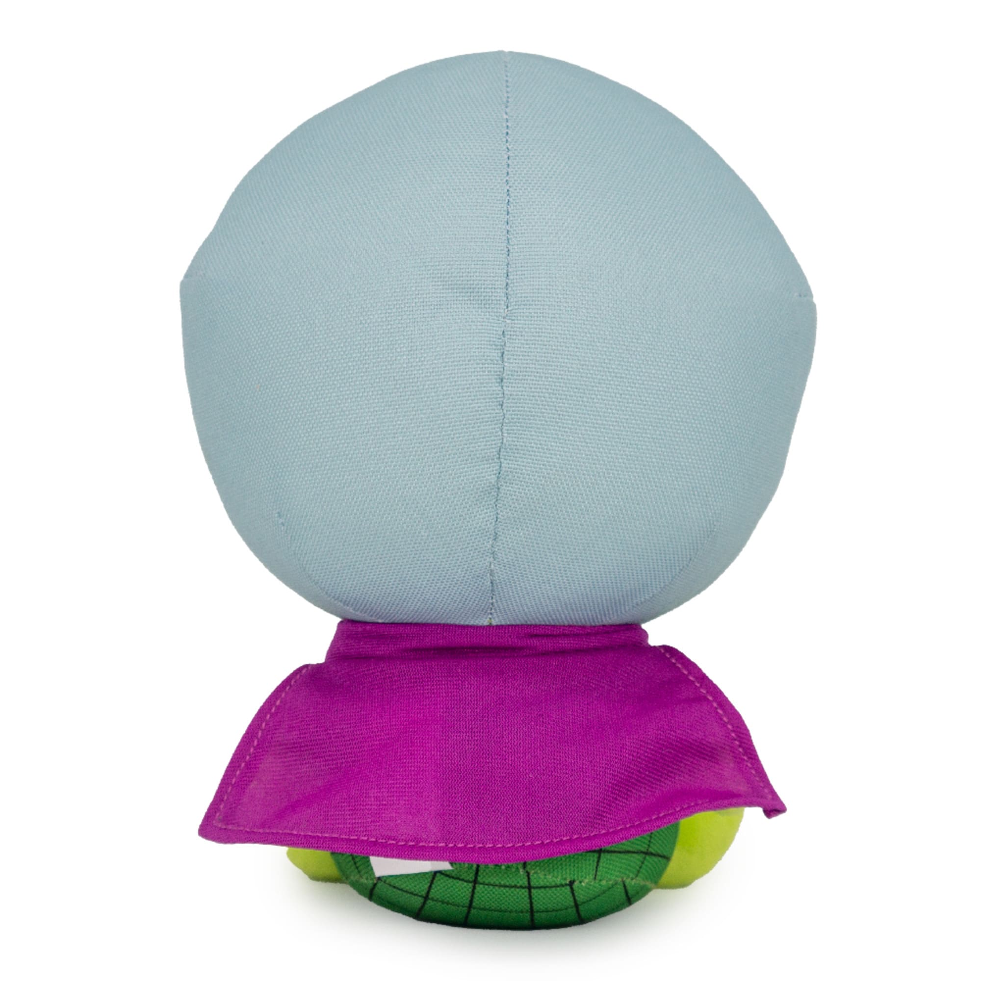 Buckle-Down Marvel Comics Mysterio Full Body Sitting Pose Plush Squeaker Dog Toy， Small