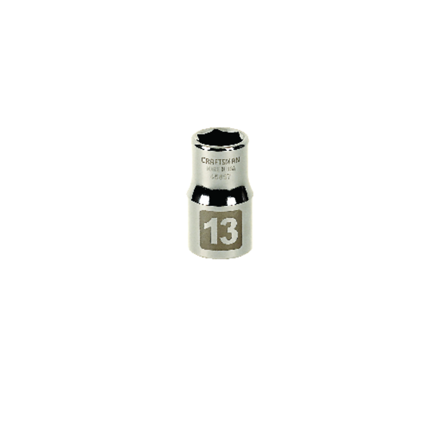 Craftsman 13 mm X 1/2 in. drive Metric 6 Point Standard Socket 1 pc