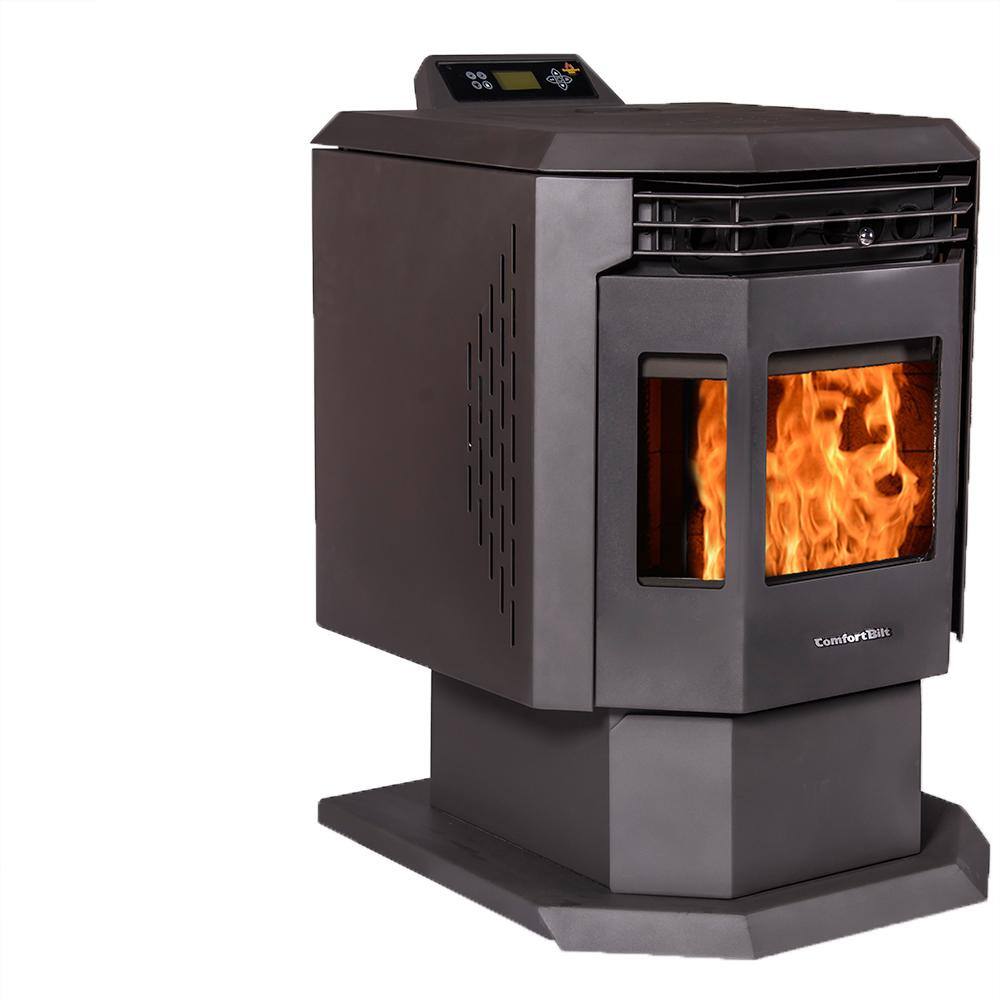 ComfortBilt HP21 Pellet Stove 2400 sq. ft. EPA Certified with Auto Ignition HP21-Black