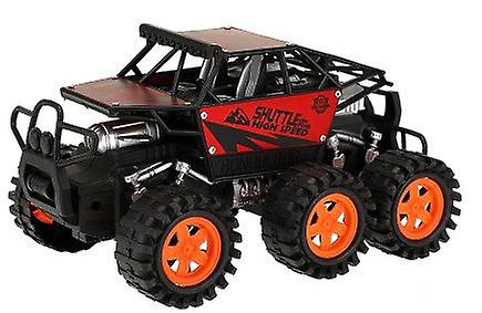 Monster Truck 6x6 With 6 Wheels Friction Car Metal 20cm