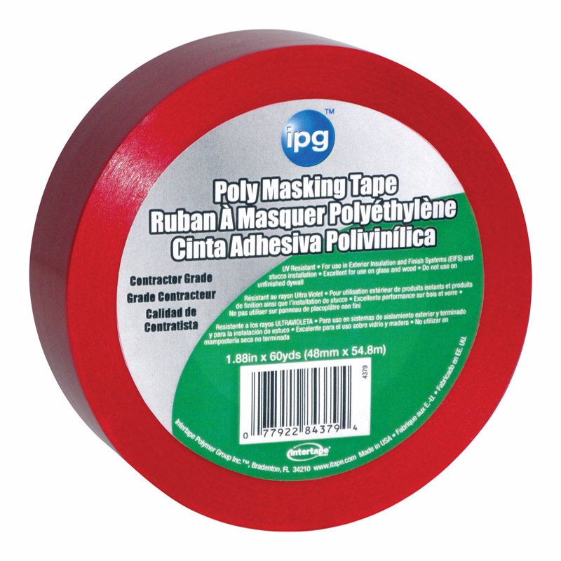 STUCCO TAPE RED 60YD