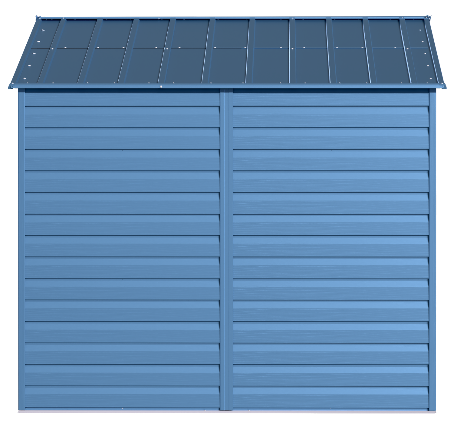 Arrow Select Steel Storage Shed, 8x8, Blue Grey