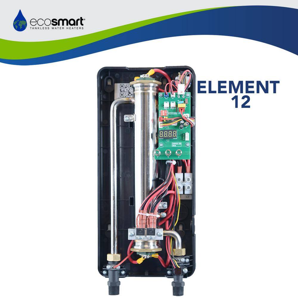 Element 12 On Demand 2.9 GPM Residential Tankless Electric Water Heater ECOS 12