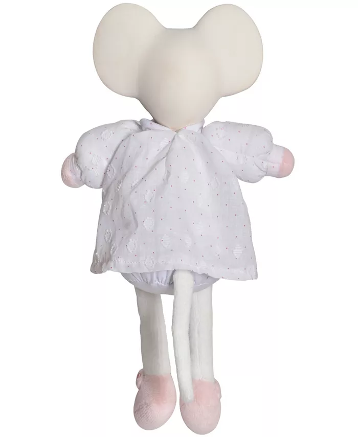 Meiya Alvin Tikiri Toys Meiya the Mouse Soft Fabric Bodied Doll with Rubber Head Toy  Great for Teething