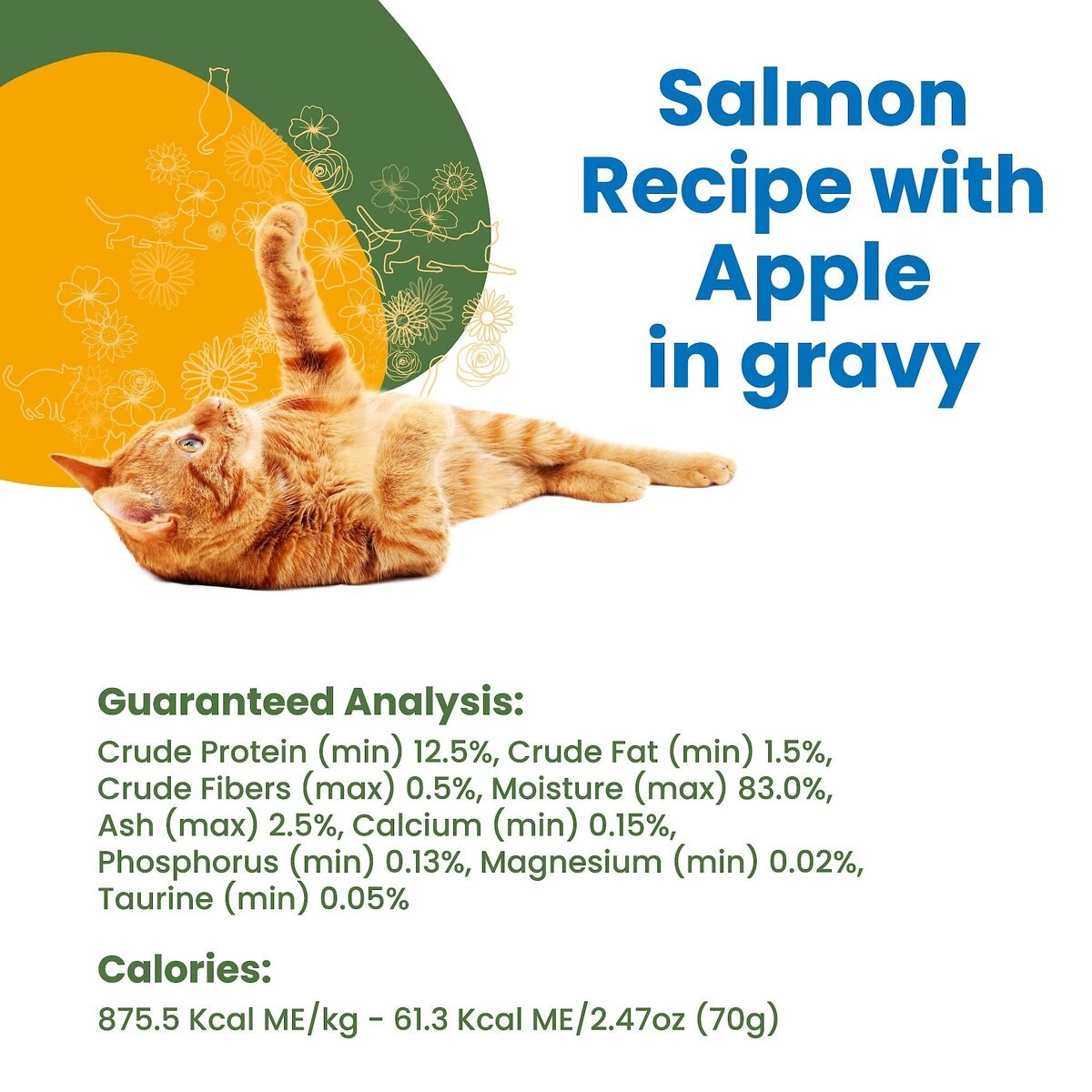 Almo Nature Complete Salmon Recipe with Apples Grain-Free Canned Cat Food