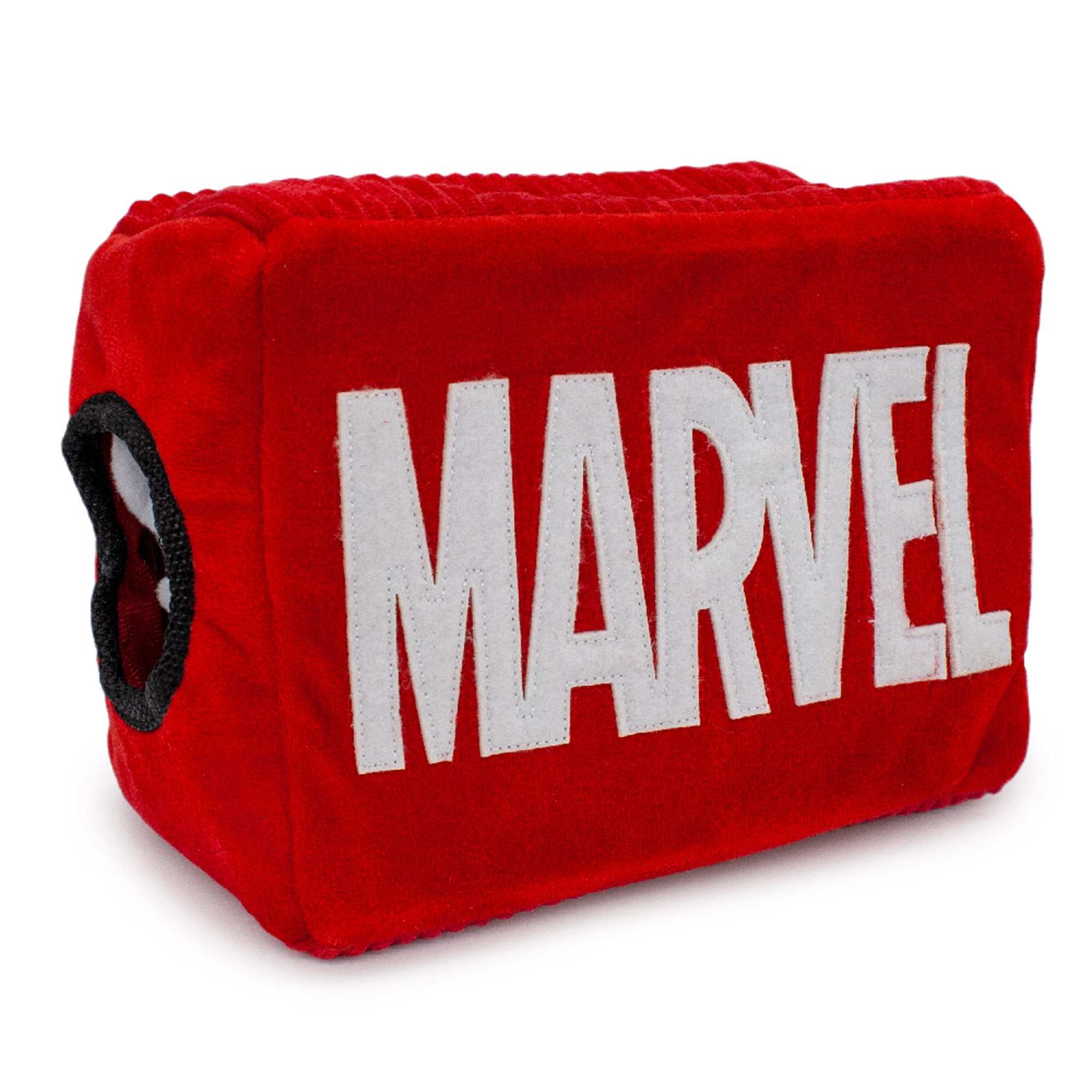 Buckle-Down Marvel Comics Hide and Seak Plush Squeaker Dog Toy， Medium