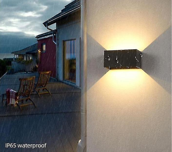 Outdoor Sensor Wall Light， Aluminum Exterior Wall Lantern， Waterproof Outside Wall Light For Indoor