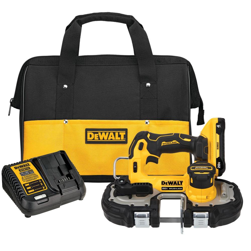 DEWALT ATOMIC 20V MAX Compact Bandsaw Brushless Cordless 1 3/4