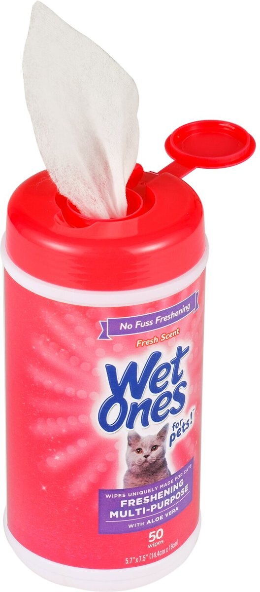 Wet Ones Freshing Multi-Purpose Fresh Scent Cat Wipes