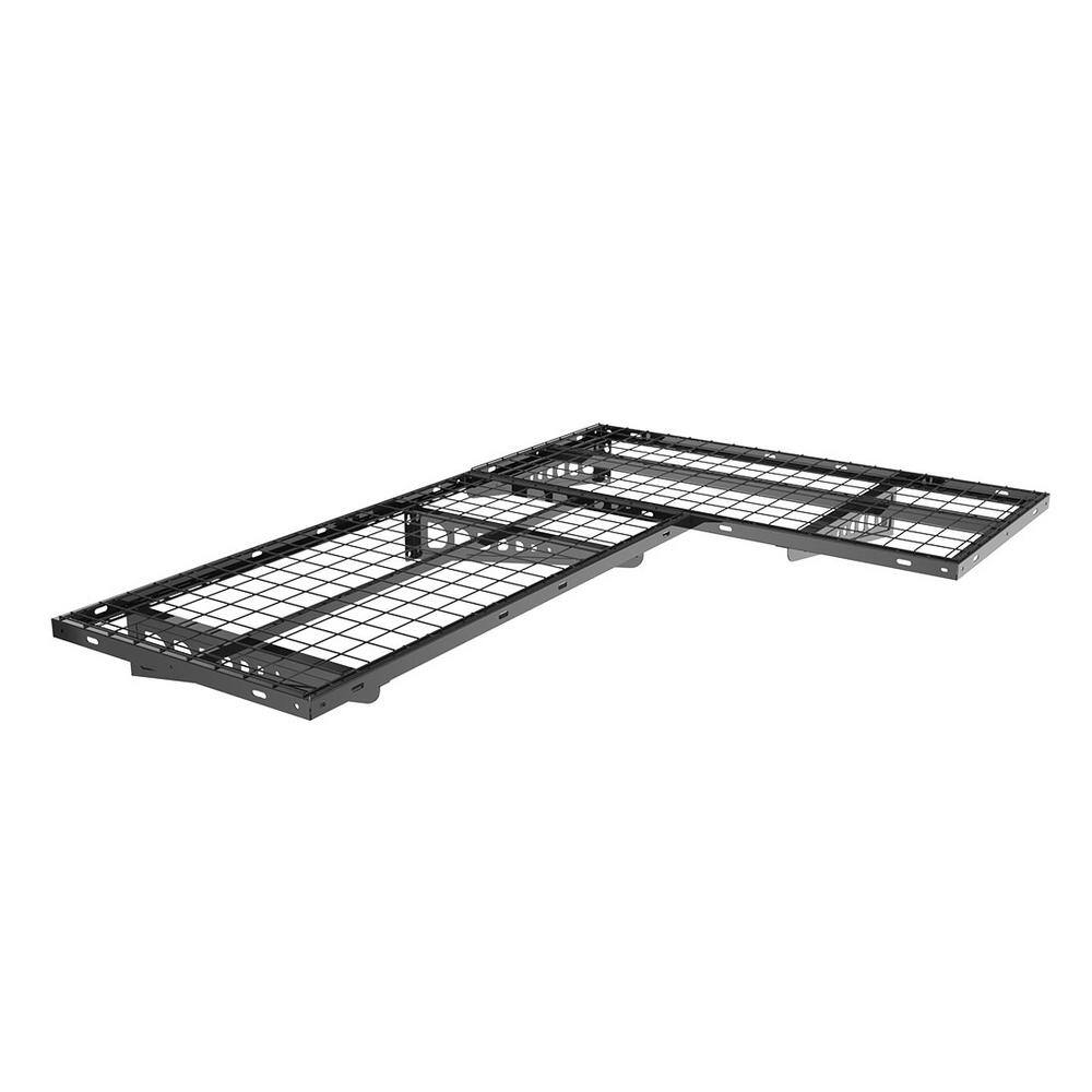 FLEXIMOUNTS 24.4 in. x 47.8 in. Heavy Duty Steel Garage Wall Shelf WRC24B-E