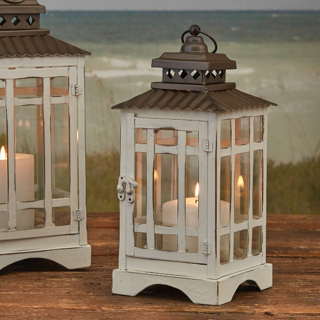 Park Designs White Lantern Small