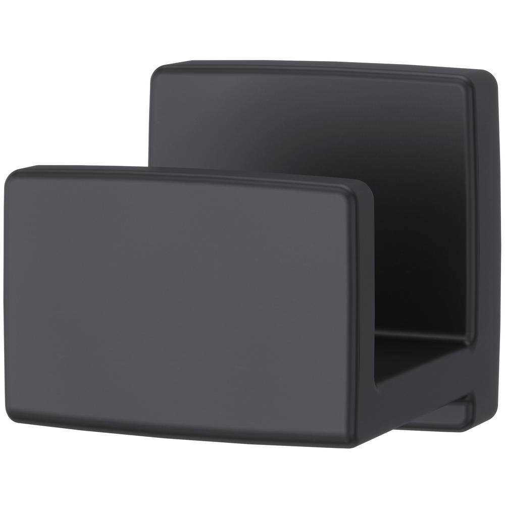 Pfister Deckard Single Robe Hook in Matte Black BRH-DA1B