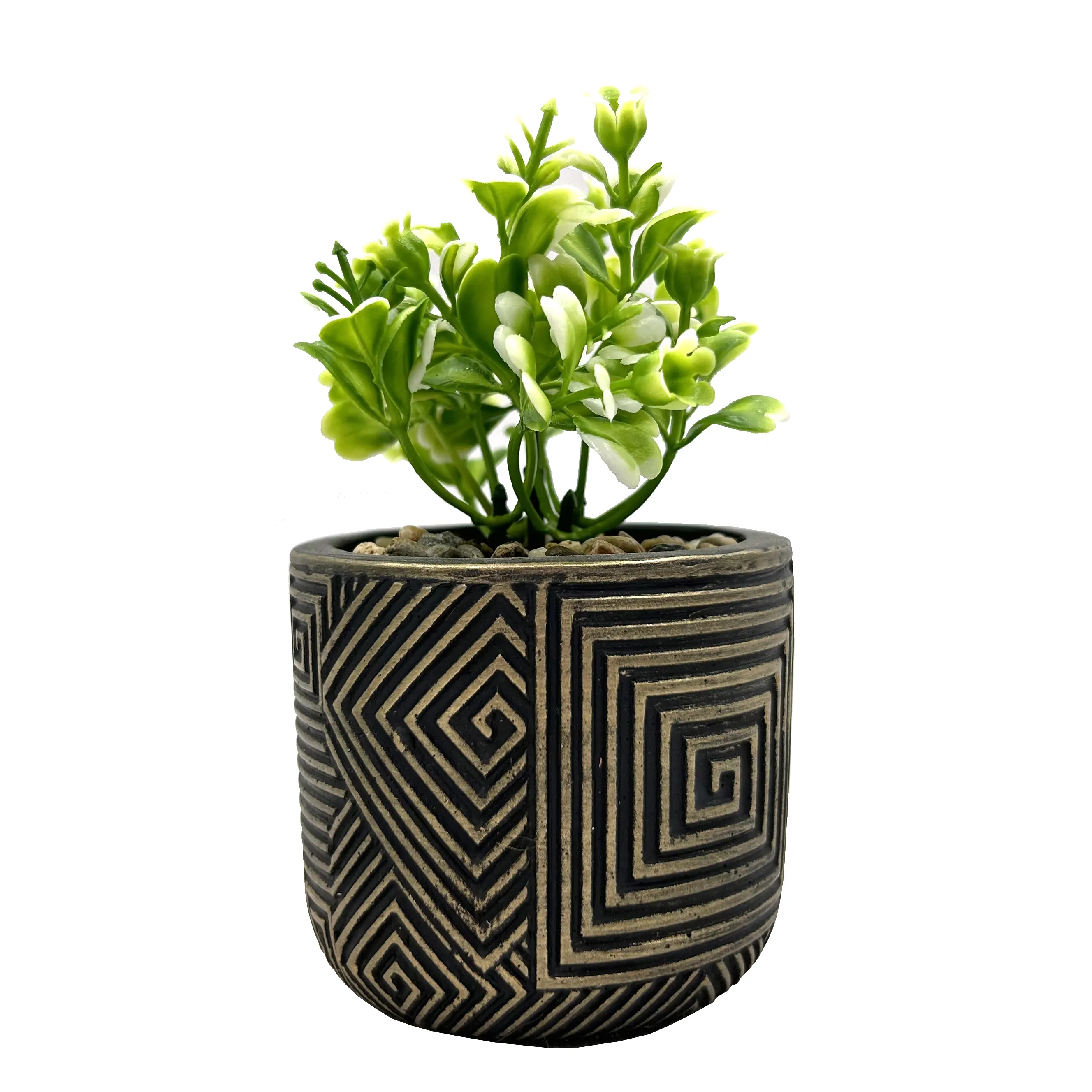 Cube Mould Cement Artificial Flowers Plant Pots Garden Supplies for Backyard Decor