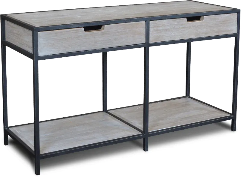 Edgewood Gray Sofa Table