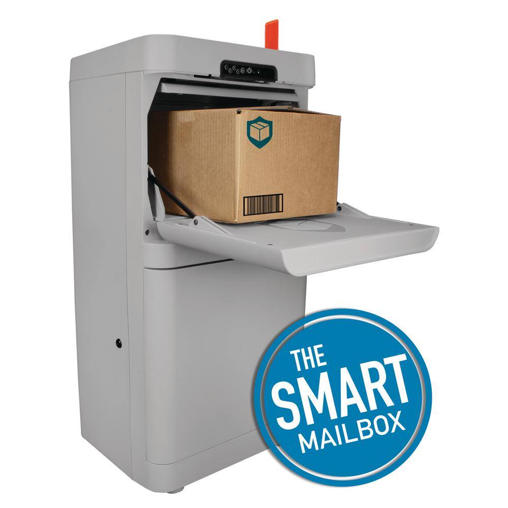 Danby Gray Floor Mount Smart Parcel Security Mailbox DPG37G