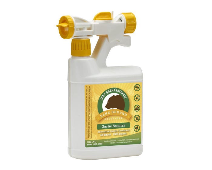 Bare Ground Just Scentsational Garlic Scentry Concentrate 1qt. with Mixing Hose End Sprayer - GCS-32HES