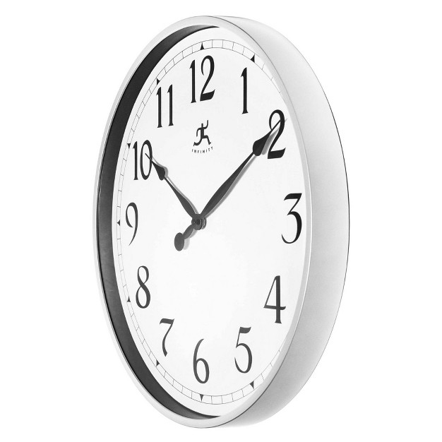 Silent Movement Wall Clock Infinity Instruments