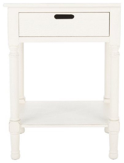 Landers 1 Drawer Accent Table   Traditional   Side Tables And End Tables   by Safavieh  Houzz