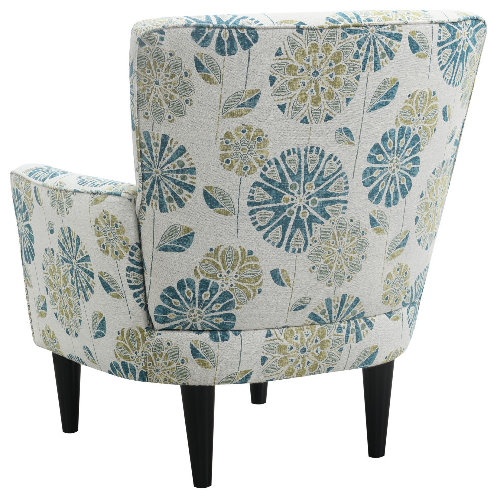 Norvell Accent Chair   Midcentury   Armchairs And Accent Chairs   by Lorino Home  Houzz