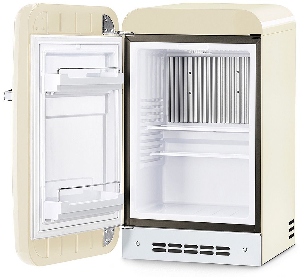 Smeg 50's Retro Style Cream Left-Hinge Mini Refrigerator