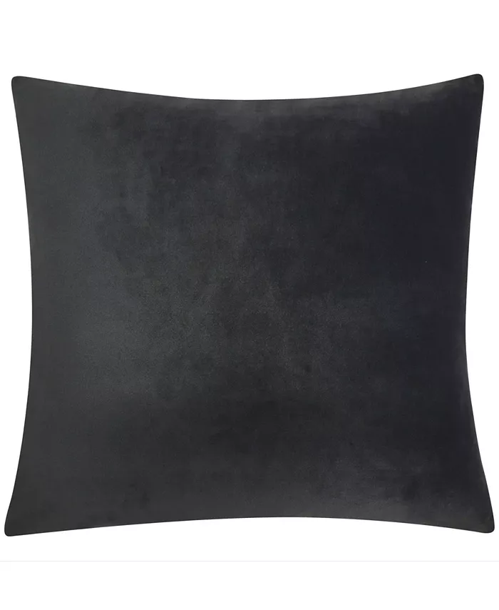 Edie@Home Velvet Beaded 'Pisces' Decorative Pillow， 18 x 18