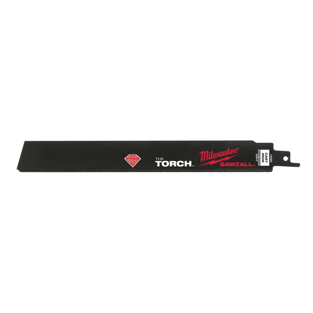 MW 9 in. Diamond Grit the Torch SAWZALL Blade 48-00-1450 from MW