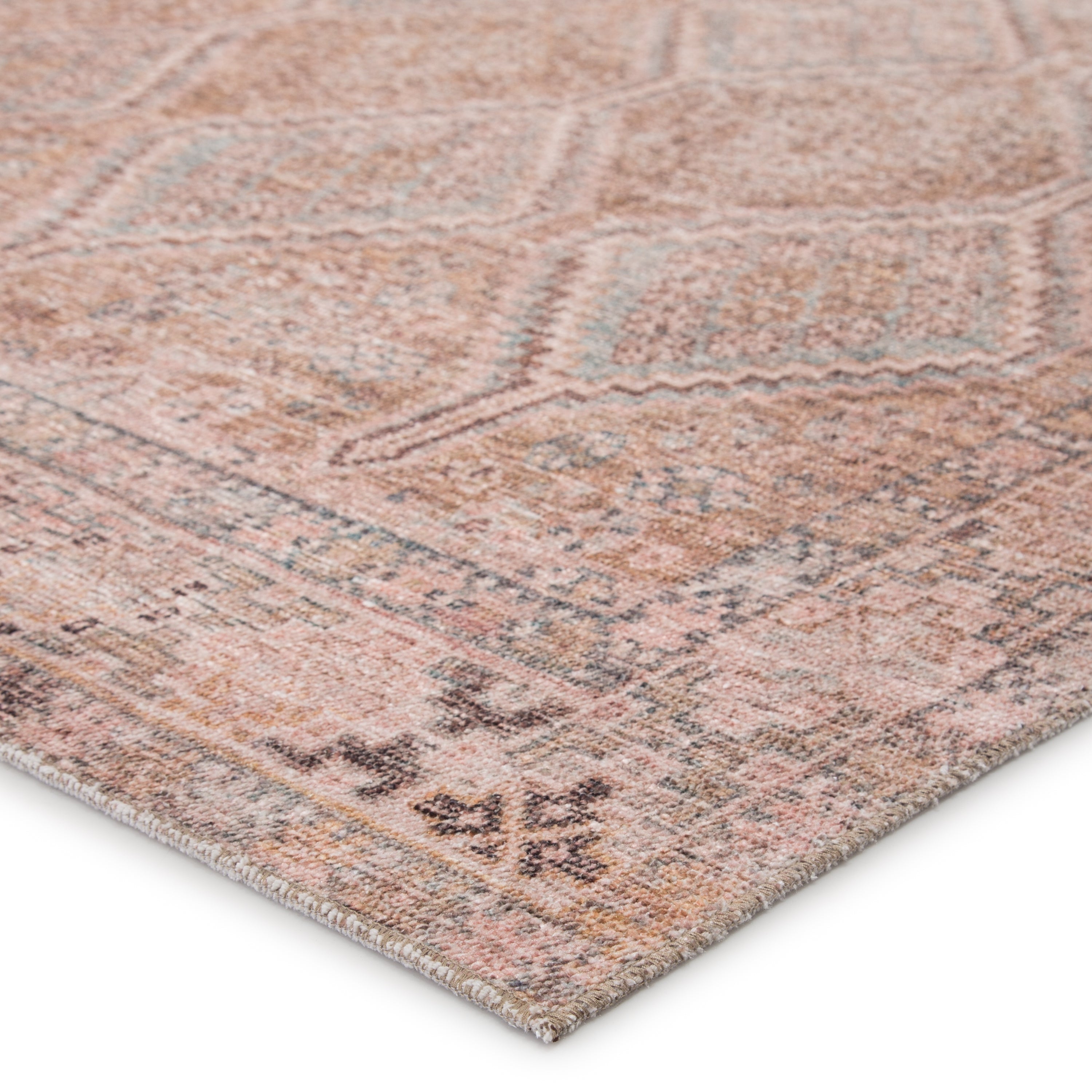 Marquesa Trellis Light Pink & Blue Rug