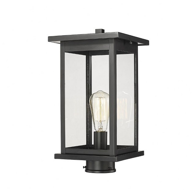 Millennium Lighting Bowton 1 Light Lantern Powder Coat Black