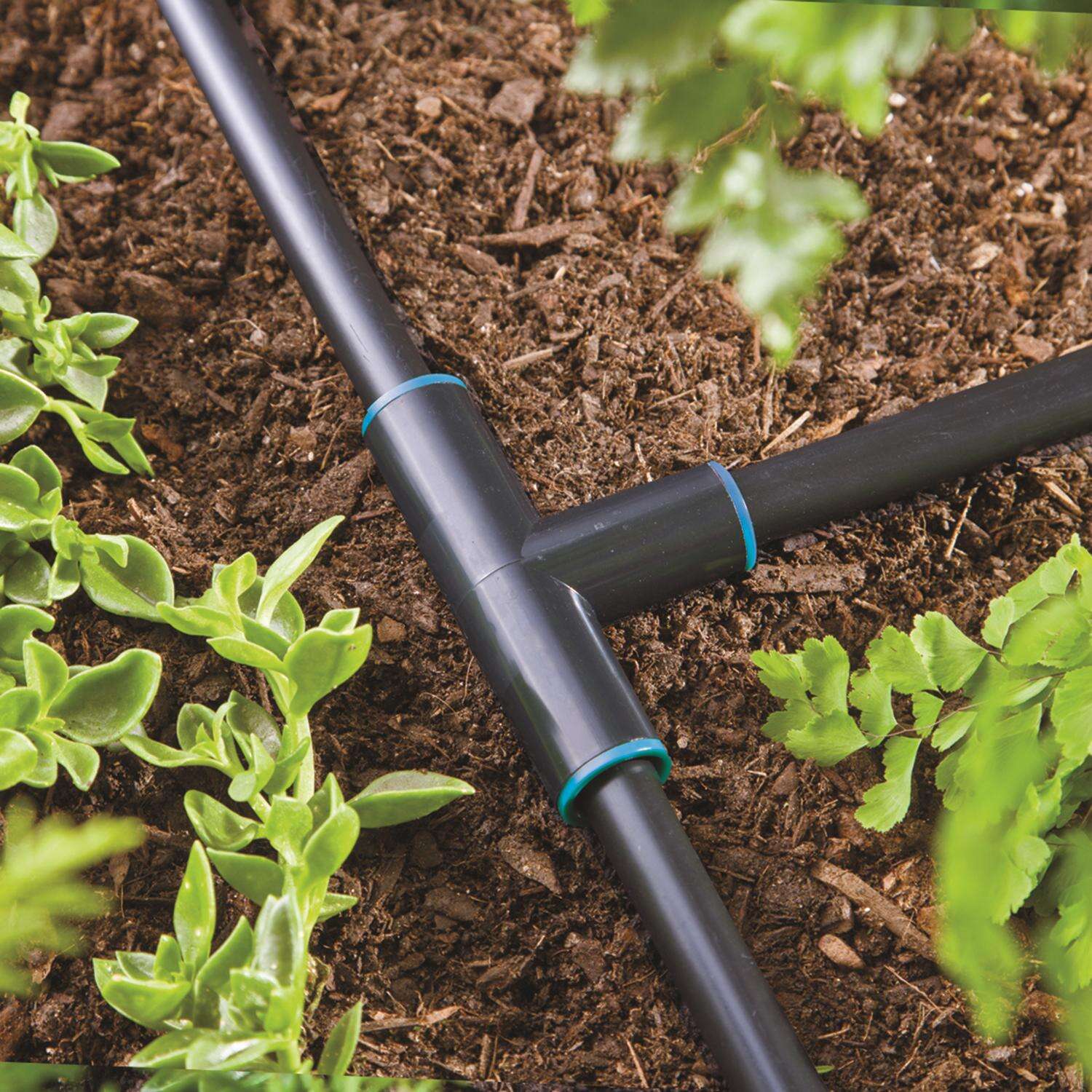 Raindrip .710 in. Compression Drip Irrigation Tee 1 pk