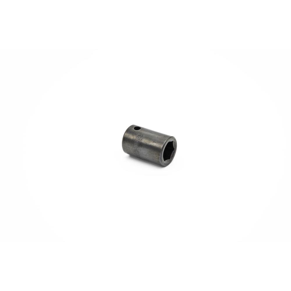 1/2 Drive 6 Point Standard Impact Metric Socket 15mm ;