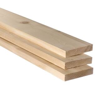 34 in. x 4 in. x 12 ft. Cedar Board 0514352