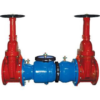 Zurn 12 in. 350 Double Check Valve Backflow Preventer with OSY Gate Valves 12IN-350OSY