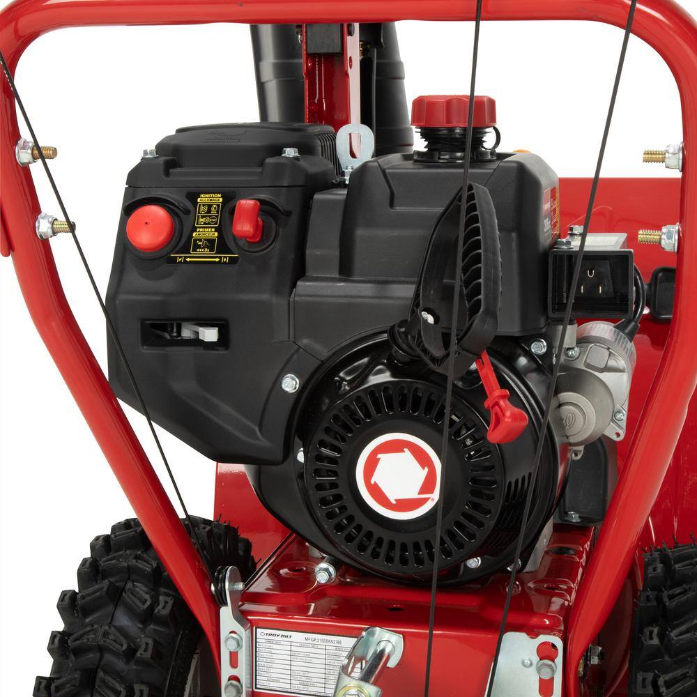 Troy-Bilt Storm 24 in. 208 cc Two- Stage Gas Snow Blower with Electric Start Self Propelled Storm 2420