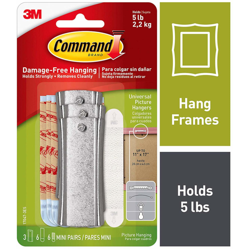 PICTURE HANGERS 3PK