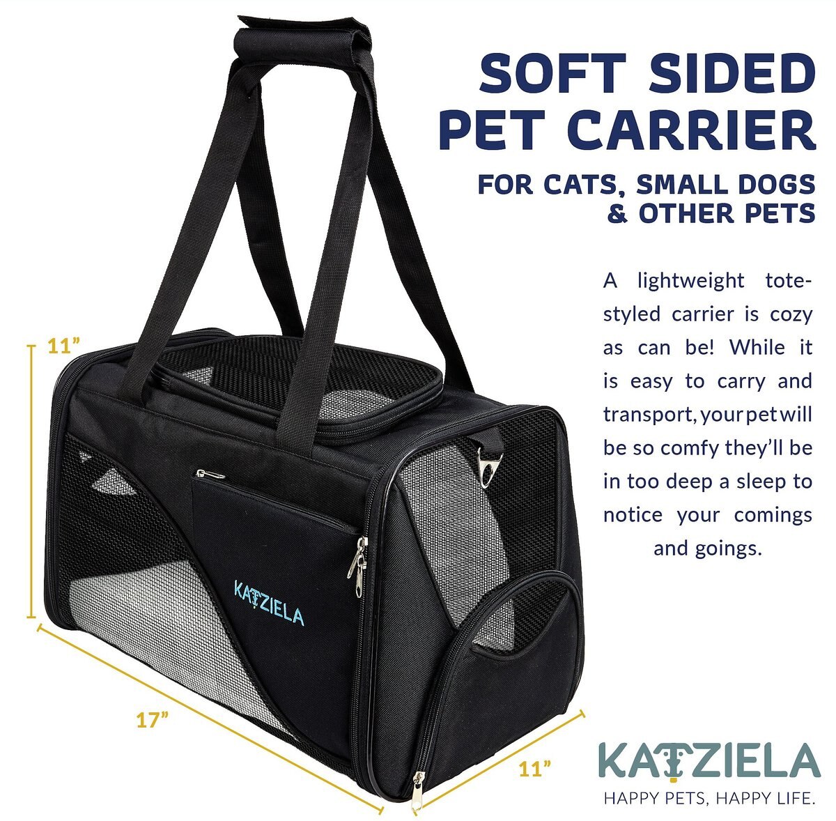 Katziela Safari Sleeper Dog and Cat Carrier