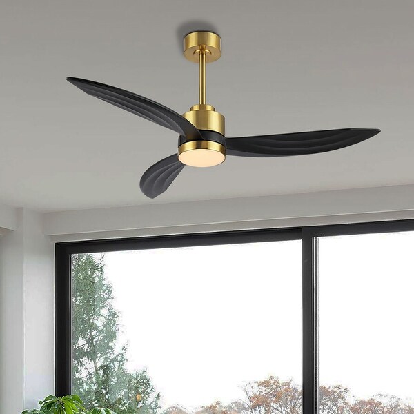 WINGBO 52-inch 3-Blades Indoor Celiing Fan with LED Light and Remote - N/A Shopping - The Best Deals on Ceiling Fans | 41137479