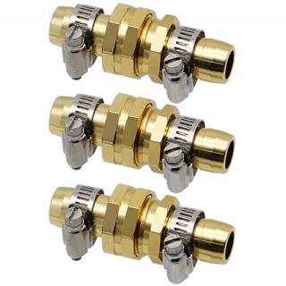 Dyiom 34 in. x 58 in. Garden Hose Repair Connector with Clamps (3-Set) B07TXJQQCT