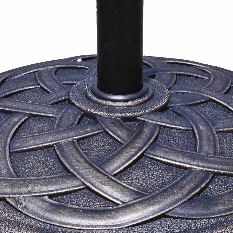 43 lbs 22 Inch Heavy Duty Round Outdoor Patio Market Umbrella Base Stand